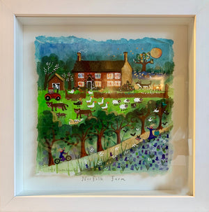 Original Painting | Norfolk Farm | Lucy Loveheart