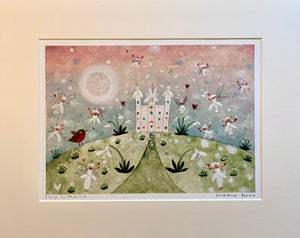 Studio Print Seconds | Snowdrop Palace Art Print  | Lucy Loveheart