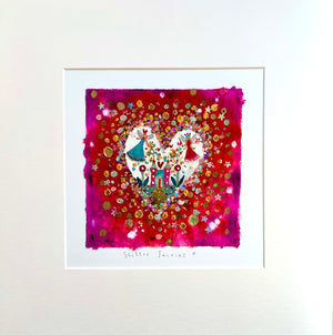 Original Painting | Glitter Fairies | Lucy Loveheart