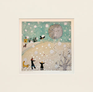 Deluxe Print | Snow Field | Lucy Loveheart