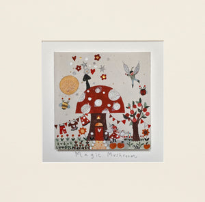 Magic Mushroom | Limited Edition Deluxe Print | Lucy Loveheart