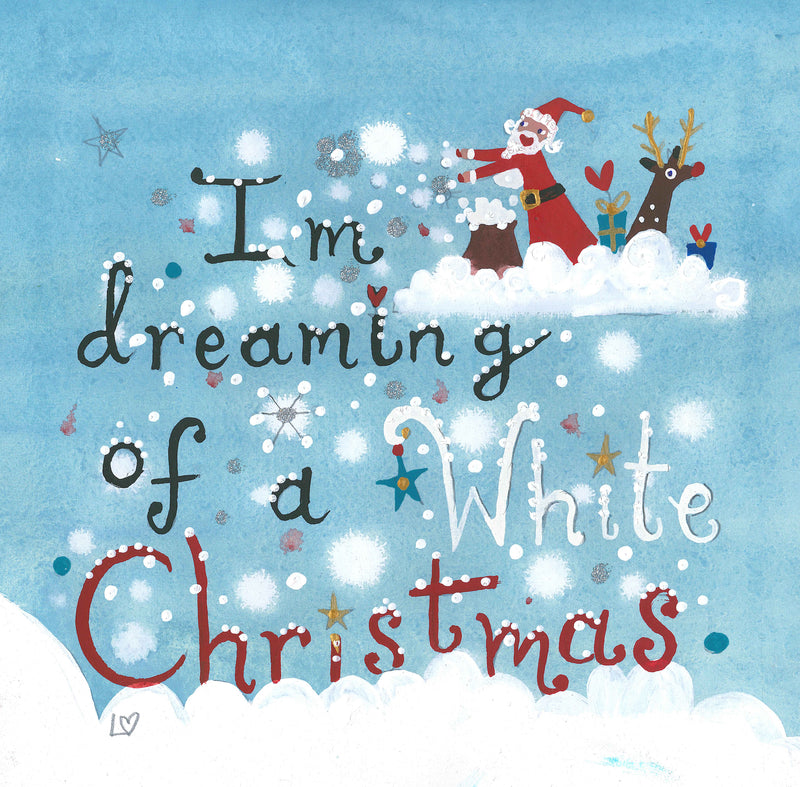 Dreaming of a white Christmas and loving my winter white Christmas  decorations - Songbird